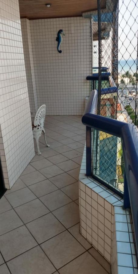 Apartamento Guilhermina Vista Para O Mar Praia Grande  Exterior foto